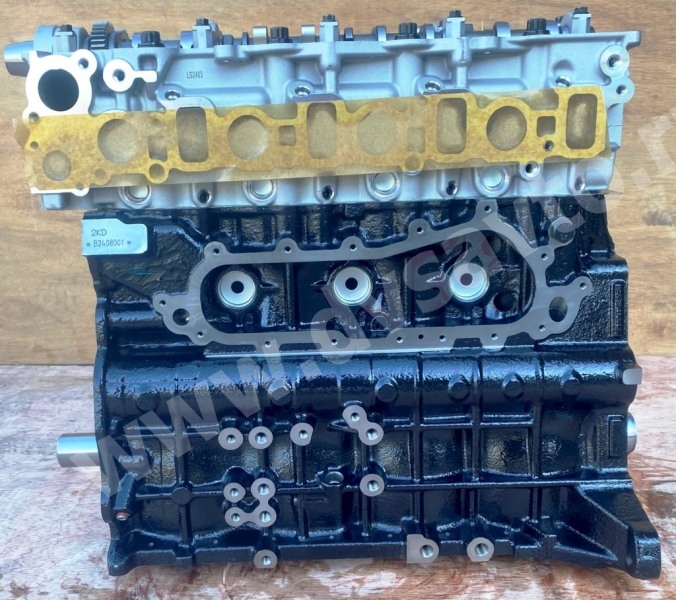 Двигатель 2KD В СБОРЕ без навесного Toyota  (комплектация SUB) 19000-30440 GMP, Ю.Корея — фото 3